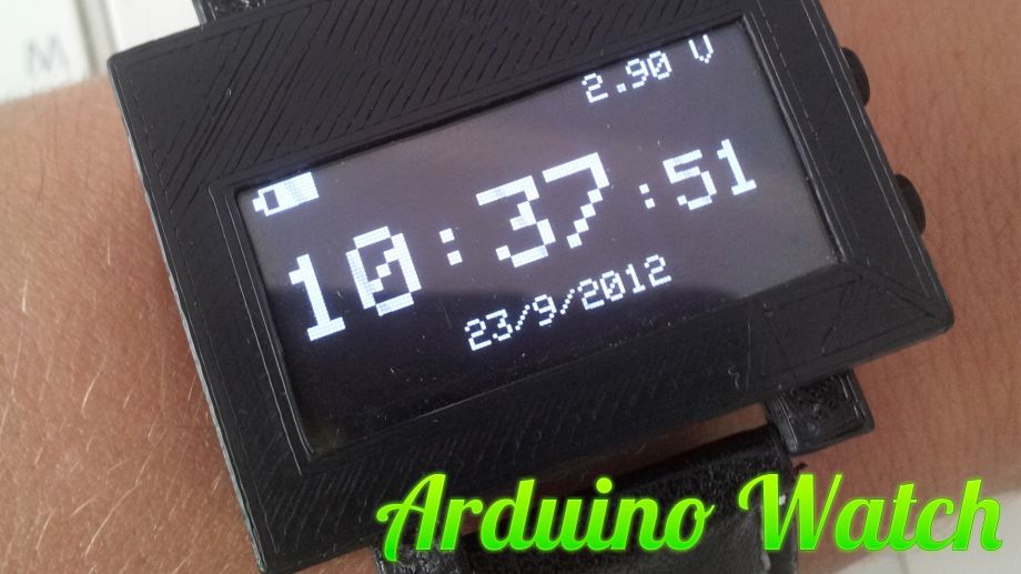 Самодельные часы на Arduino