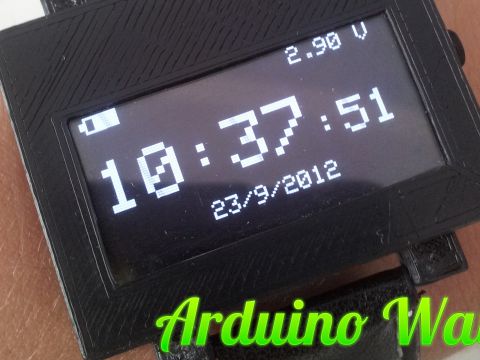 Самодельные часы на Arduino